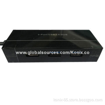 Micro USB 3.0 3-port Hub with One 1000Mbps NIC from Chinese FactoryNew